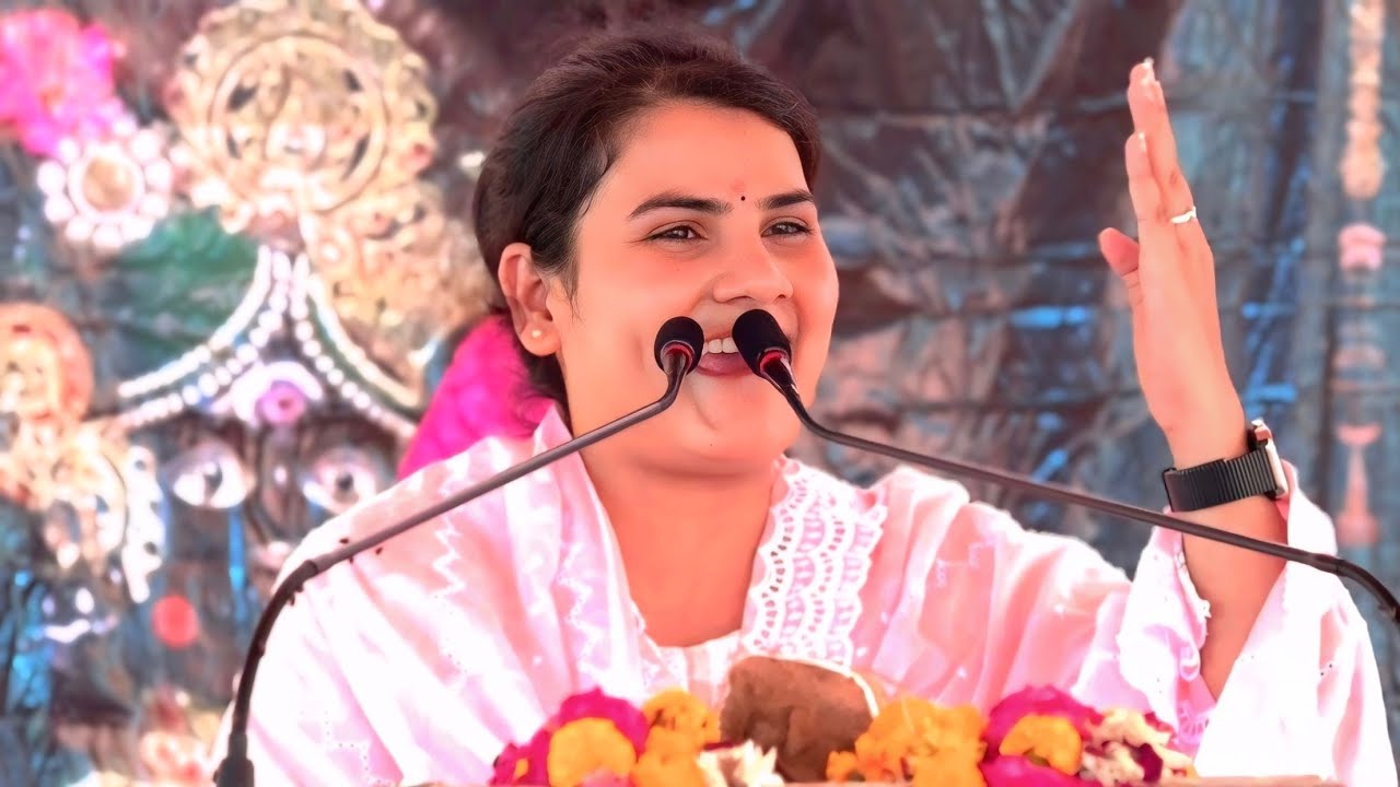 #धौलपुर के ग्राम लधपुरा मे //कर्म चाहे कछु कर बाए ले होनी बड़ी है बलबान √√पूनम् शास्त्री जी