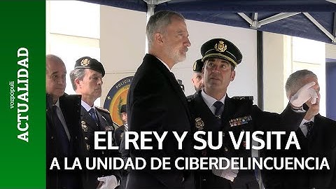 El Rey acude al 50 aniversario de TEDAX-NRBQ y 30 de la Unidad Central de Ciberdelincuencia