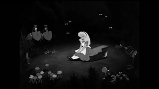 Alice In Wonderland 1951 Very Good Advice Black And White Edition