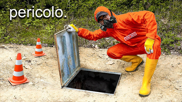 ENTRO NEL MINI BUNKER UN ANNO DOPO, CHE ERRORE.