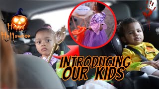 Trick Or Treat With Us + Introducing Our Kids !! |  PrinceTV