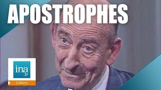 Apostrophes : Raymond Aron, sa carrière de journaliste au Figaro | Archive INA