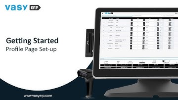 VasyERP - Setup your Profile & Update Business Details