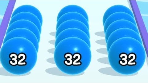 Ball Run 2048 - All Levels Gameplay Android,iOS Level 441-450