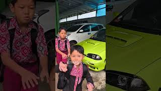 Di tungguin adik kecilku #shorts