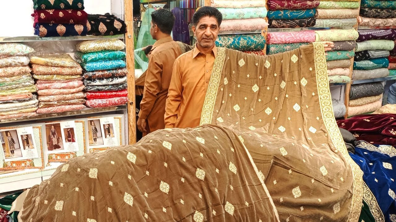 Branded Velvet Shawls Exclusive Velvet Shawls Embroidery Velvet