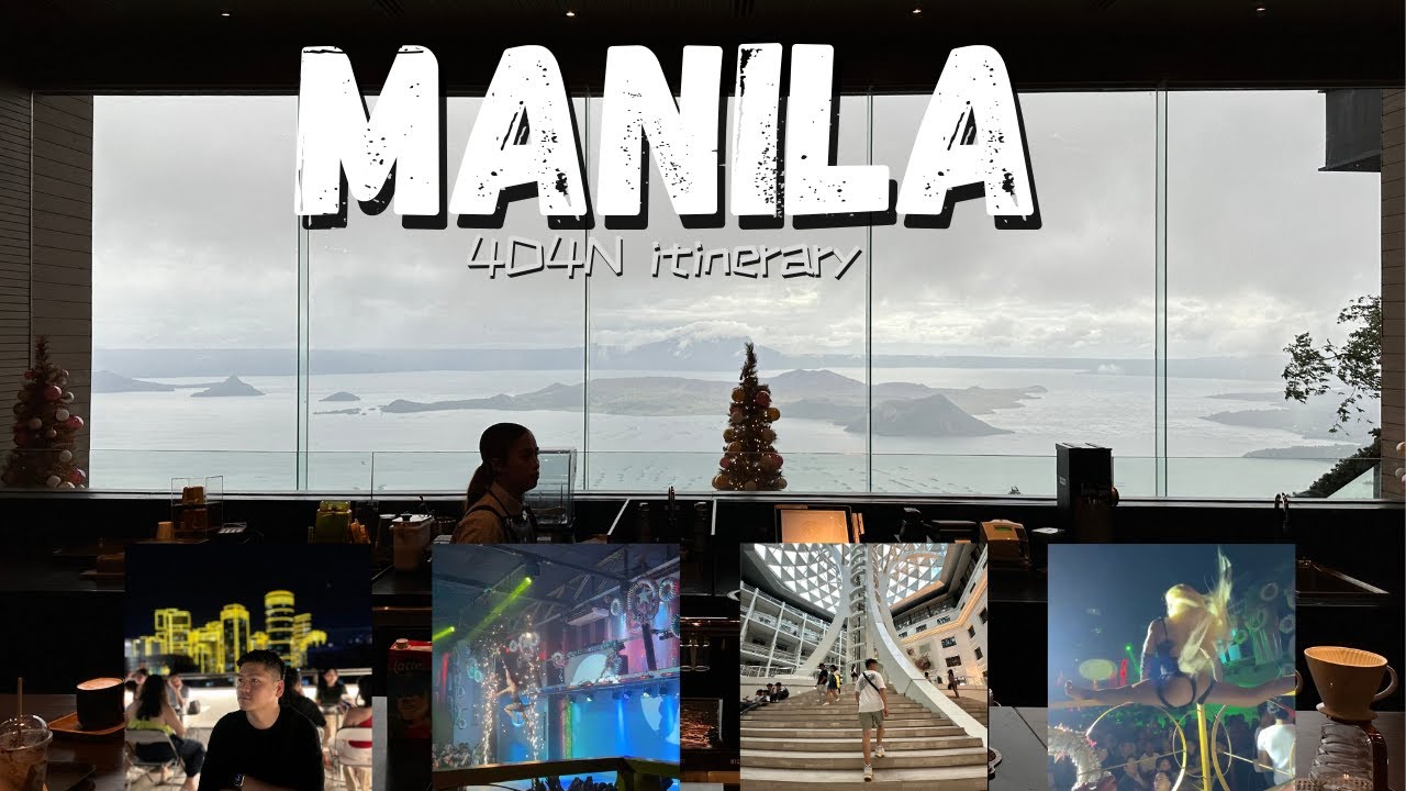 马尼拉4天4夜全攻略 🇵🇭 必吃美食+必玩景点｜4 Days in Manila 🇵🇭 Must-visit spots + Best food to try! (中/En Subs)