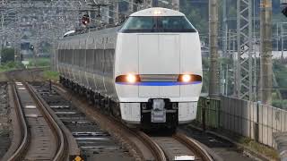 683系4000番台　[特急]サンダーバード26号大阪行き　和邇駅通過