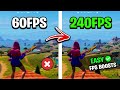 COME AUMENTARE GLI FPS e ABBASSARE IL PING su FORTNITE DA PS4, PS5, PC E SWITCH nel 2024!ðŸ˜ FUNZIO