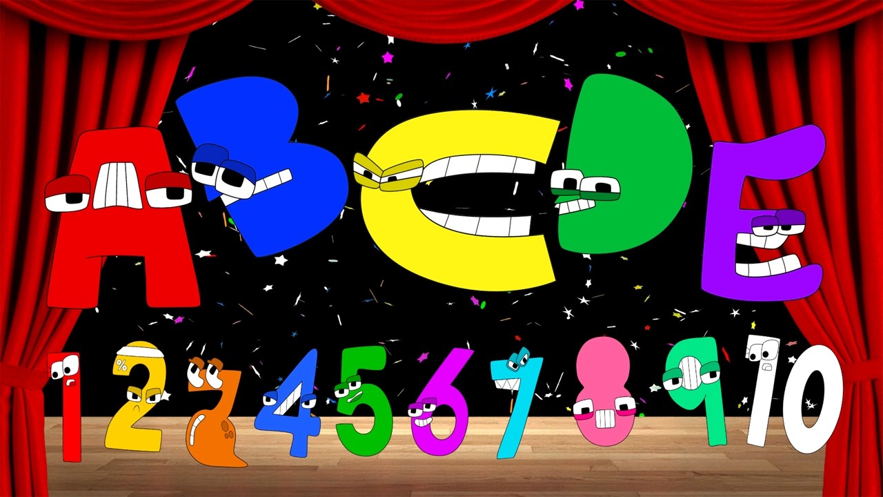 【cccccci⭐︎】 ABC Song & Color Numbers Song for Kids | A–Z Alphabet and Colors 1