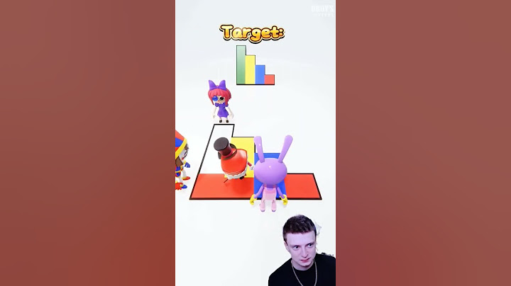 Amazing Digital Circus Painting Color Match Puzzle Game #shorts #theamazingdigitalcircus