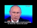 Putin about russian soul  english subs
