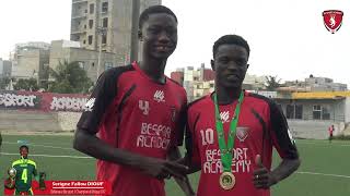 Be sport Academy accueille chaleureusement son champion d'Afrique U17, Serigne Fallou Diouf