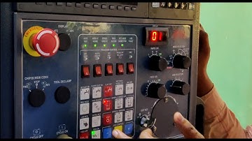 HOW TO DO HAND WHEEL OR MPG MODE SETTING IN CNC MILLING MACHINE # CNC