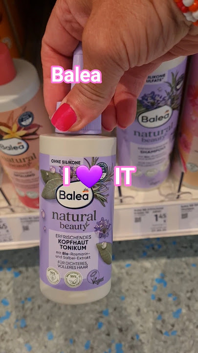 BALEA  I 💜 it/ Dm#Balea#dmbeauty#dmlivehaul#dmhaul