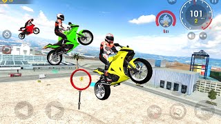 Extreme Bike Stunt Riding Simulator Gameplay #6 - Xtreme Motorbikes Video Game for Android IOS screenshot 5
