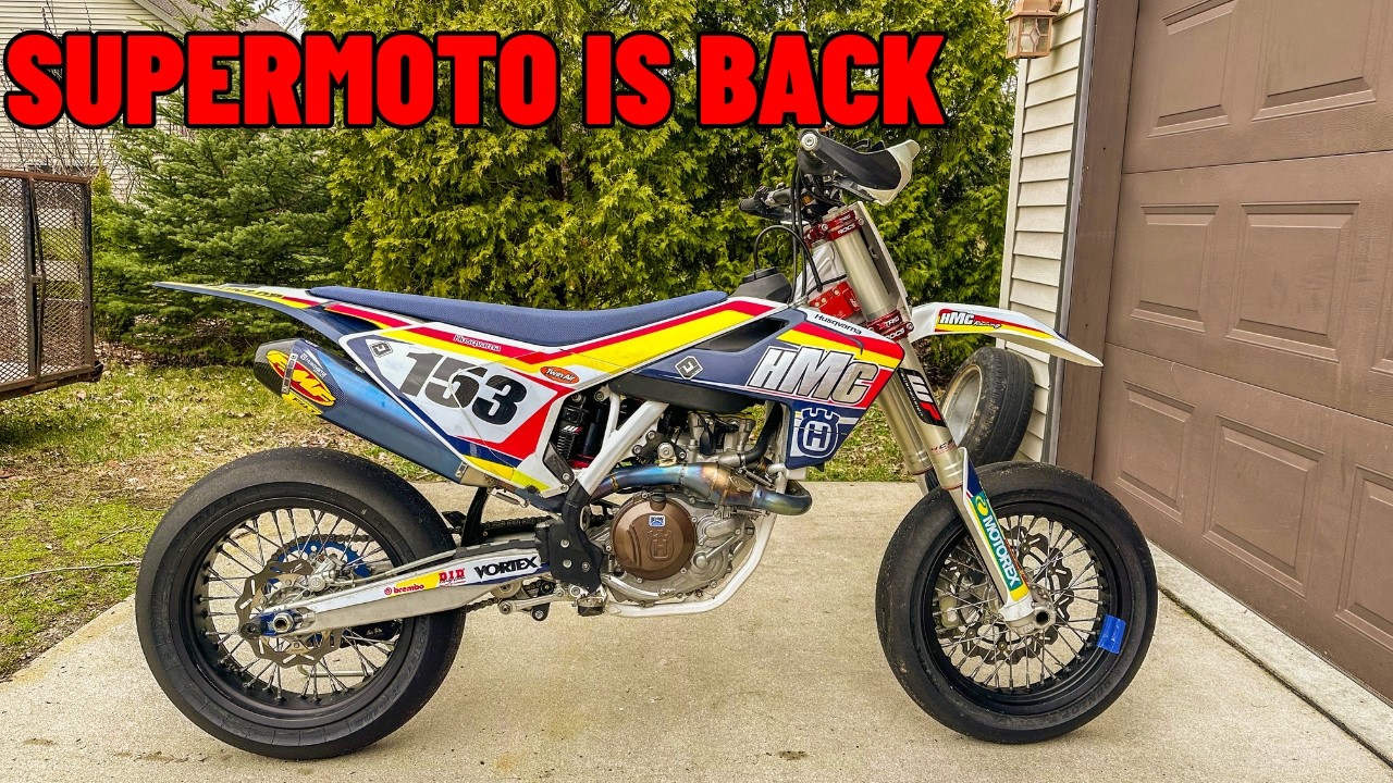 Fixing My Broken Supermoto Bike - YouTube
