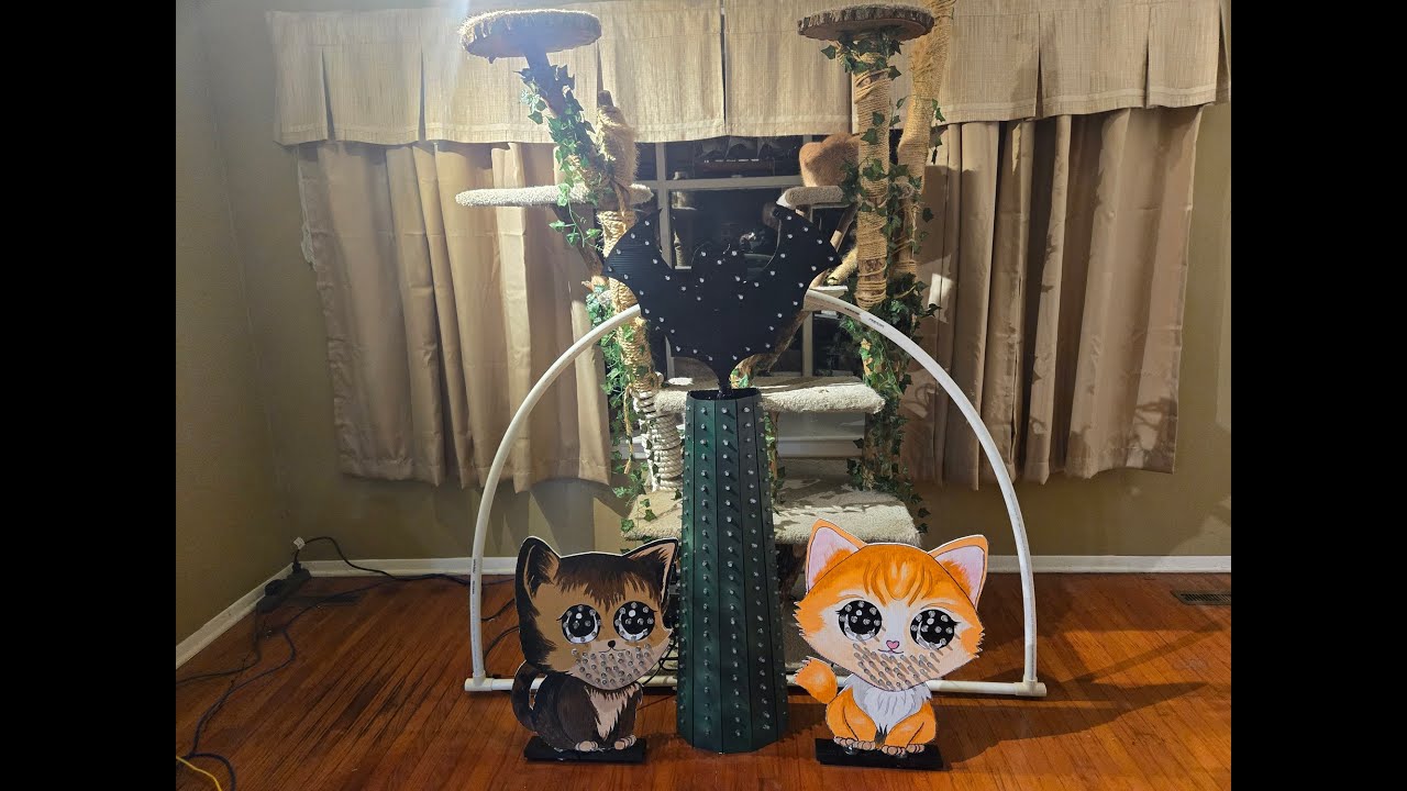 Dig Quad - XLights - Cats Light Show - Ghostbusters - 2024