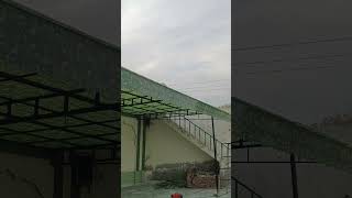 fiber glass shad car garage #beautiful #newmusic #glassfiber #vlog #construction #garagelife