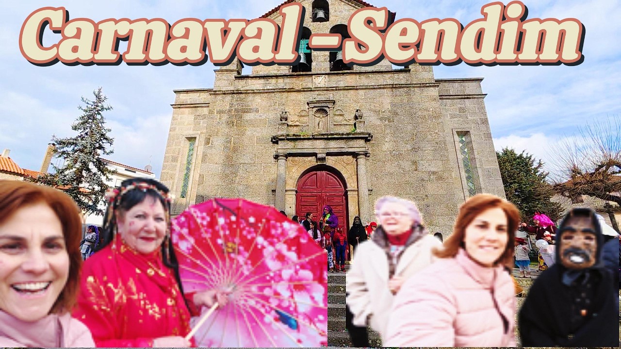 CARNAVAL OU ENTRUDO 🎭 MAIS GENUÍNO 🥻 COMO NUNCA ASSISTI