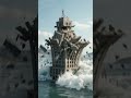 🌊💥 THE DAM BROKE! Mega Flood Made With Miniatures! | Hollywood VFX #Shorts