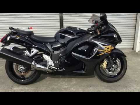 GSX1300R HAYABUSA 2014年モデル ノーマルマフラー エンジン音 - YouTube