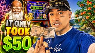 $50 Bankroll & The 3-5 Spin Method On Peace & Long Life! screenshot 1