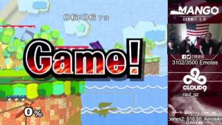 Mangos Marth Does 2 Zero To Deaths In A Row On Armada To Jv4 Him