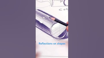 How to Draw Reflections #shorts