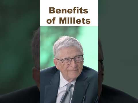 Benefits of Millets #narendramodi #billgates