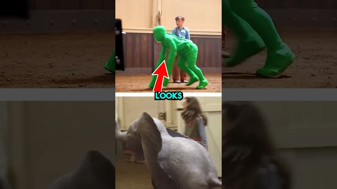 Dumbo Live Action Without CGI😱