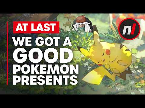 A Surprising Pokémon Presents Leaves Us Wondering...