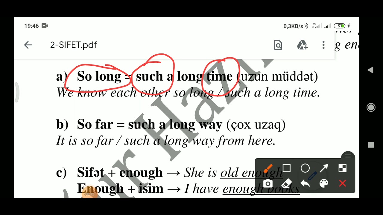 ingilis dili - the adjective - sifət. Sifətin asan və yaddaqalan izahı