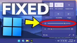 How to Fix Brightness Not Changing in Windows 11