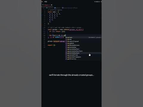 Grouping Using Reduce Function in Typescript! - YouTube