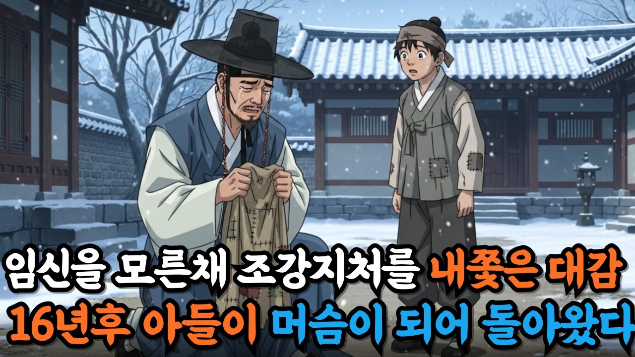 임신한 줄 모르고  조강지처를 버린 대감은 머슴의 낡은 보자기를 보자 오열하는데 | 야담. 민담. 옛날이야기. 오디오북