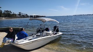 Ocean South 8' Bimini Top Install on Mako Pro Skiff 17