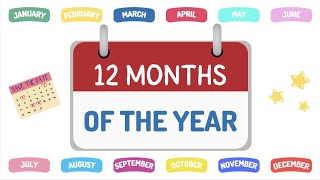 Learn 📅 THE MONTHS OF THE YEAR 📅 in ENGLISH!