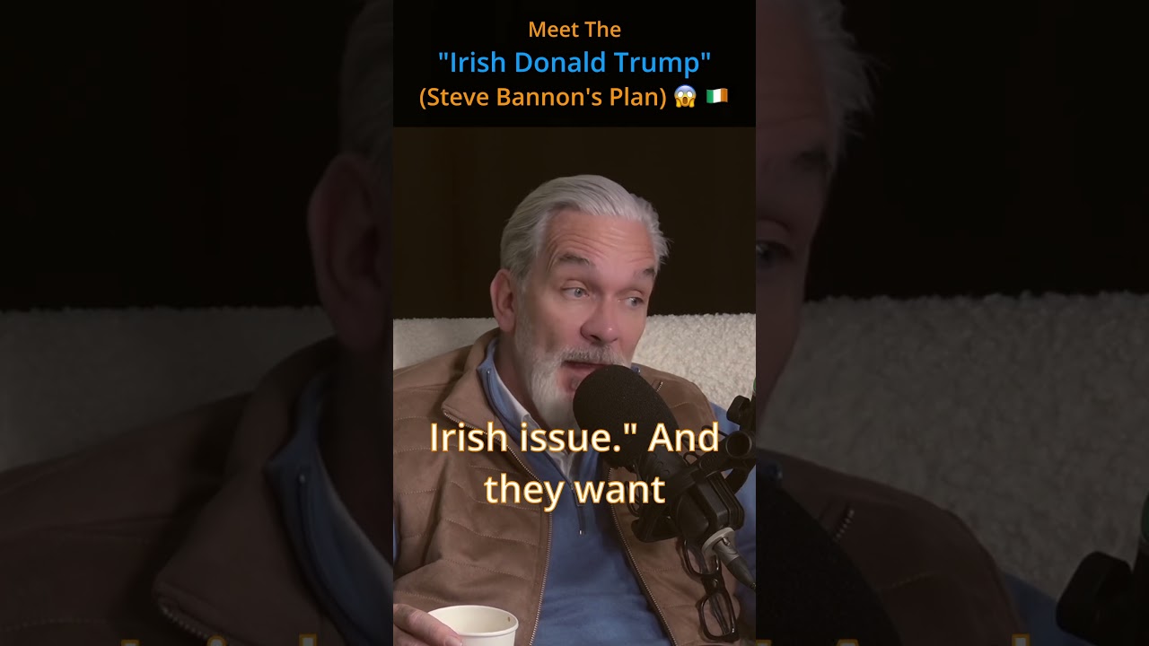 Meet The "Irish Donald Trump" (Steve Bannon's Plan) 😱 🇮🇪 Meet The "Irish Donald Trump" (Steve Bannon's Plan) 😱 🇮🇪