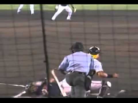 乱闘 野球 20070816 阪神中日戦 誤審