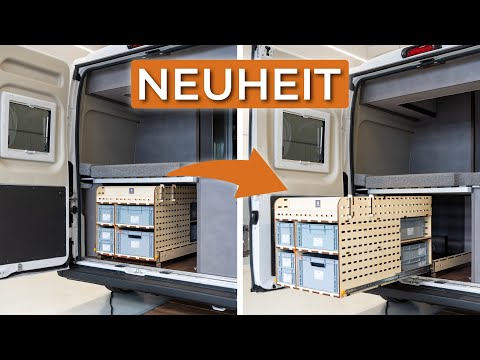 Der innovativste Heckauszug 2024 - Kastenwagen + Wohnmobil - NEUHEIT - ab  2.499 € 