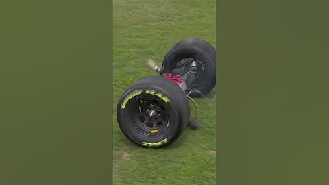 Truck was loose. Rear end was looser. #nascar