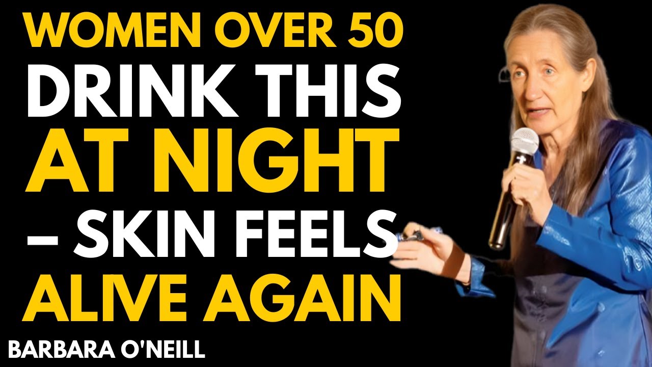 4 Drinks At Night That Boost Collagen, Deep Sleep & Anti Aging Support  Women Over 50 | Barbara