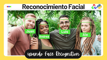 👨 Reconocimiento facial para varias personas a la vez 👩 | Python - OpenCV - Face Recognition