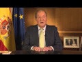 El mensaje íntegro de la abdicación del Rey de España, don Juan Carlos I