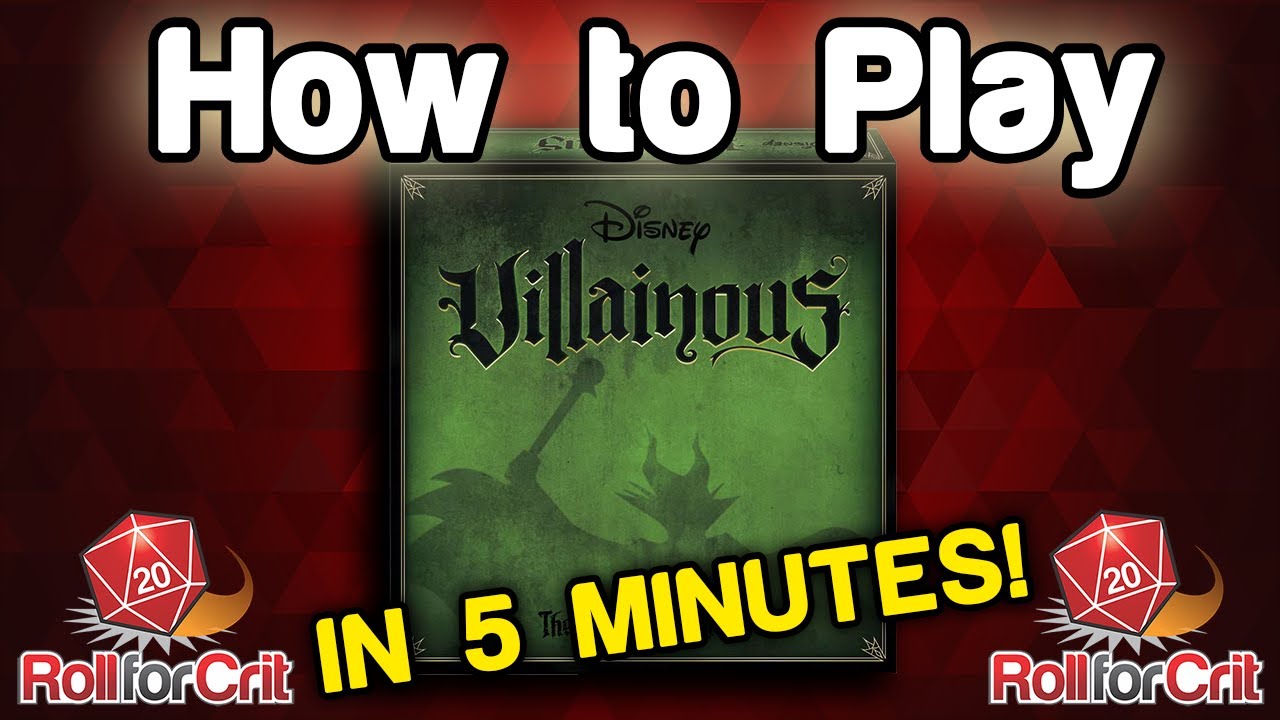 How to Play Disney Villainous YouTube