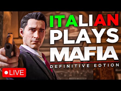 🔴 LIVE - ITALIAN PLAYS MAFIA │ Mafia: Definitive Edition PART 2
