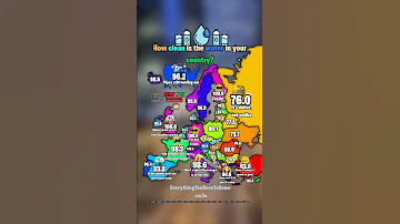 How Clean Is The Water In Your Country Shorts Map Europe Geography 
