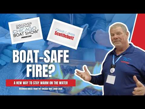 A New Way to Stay Warm on the Water | Floating Flame at the 2026 Chicago Boat Show