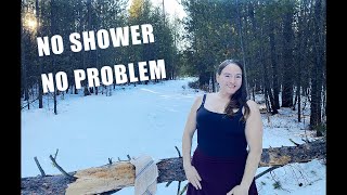 NO SHOWER NO PROBLEM! WASH YOUR HAIR WITHOUT A SHOWER OR SINK! AND WITHOUT RUNNING WATER.